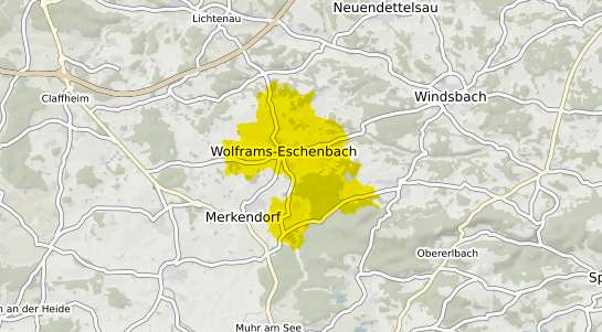 Immobilienpreisekarte Wolframs Eschenbach